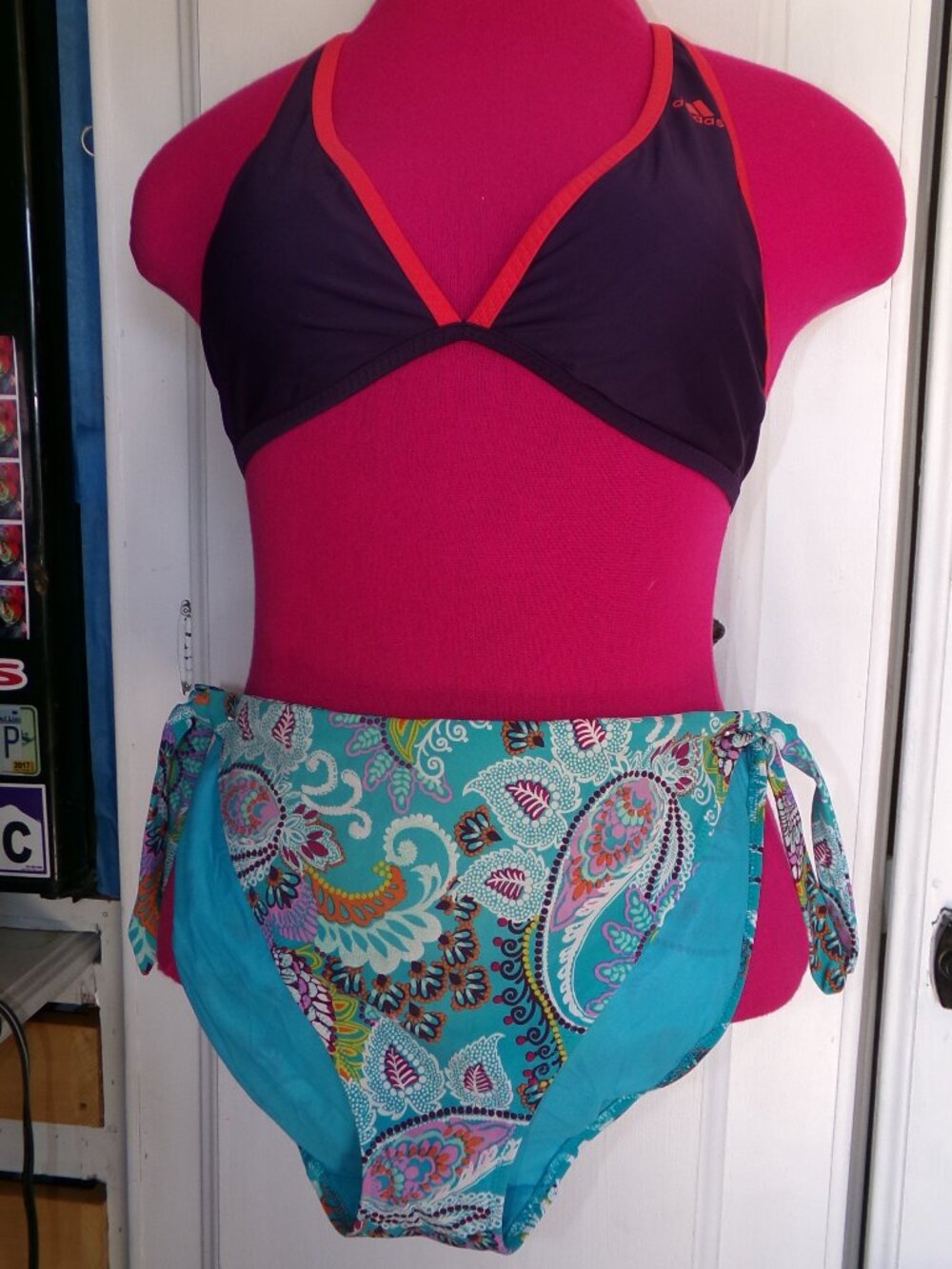 Adidas & Fantasie Bikini Sz 36/XL